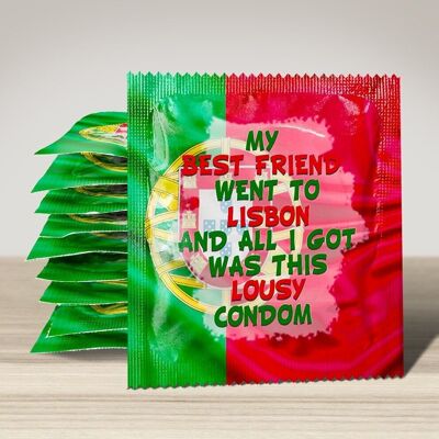 Preservativo: Portogallo: il mio migliore amico è andato a Lisbona