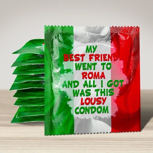 Préservatif: Italia : My Best Friend went To Roma