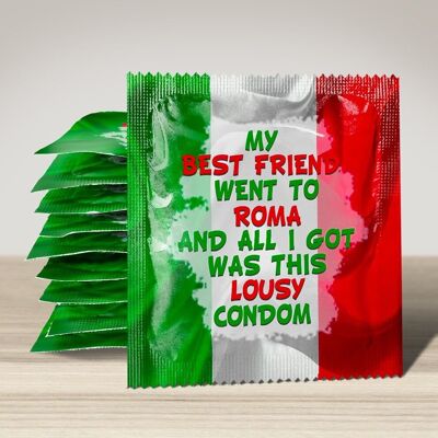 Condón: Italia: Mi mejor amigo se fue a Roma