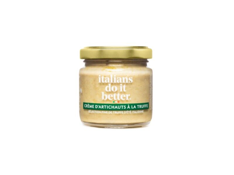 Streichfähige Artischockencreme mit Trüffel