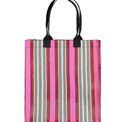 Eco Woven Market Shopper en Neyron, Guardsman et Pearl