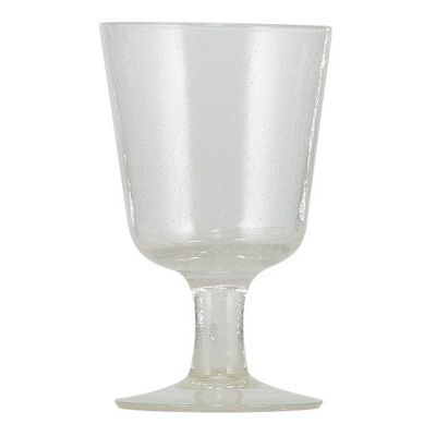 Pearl White Handmade Wine Glass