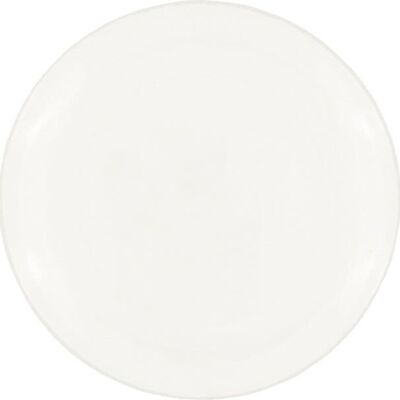 Pearl White Handmade Large Dinner Plate