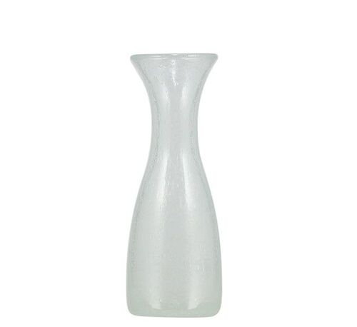 Pearl White Handmade Glass 25 Clt Carafe