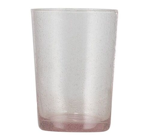 Old Rose Handmade Glass Tumbler