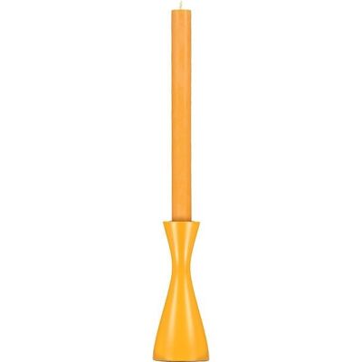 Medium Saffron Yellow Candleholder