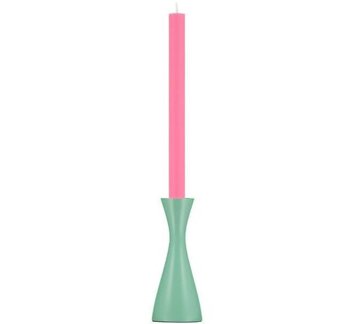 Medium Opaline Green Candleholder