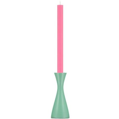 Medium Opaline Green Candleholder