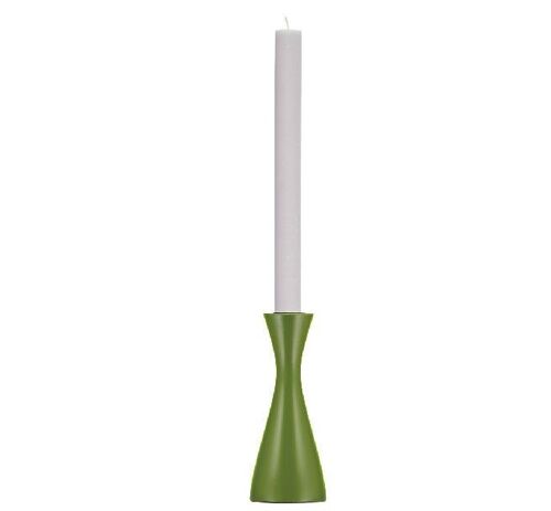 Medium Olive Green Candleholder