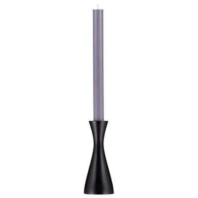 Medium Jet Black Candleholder