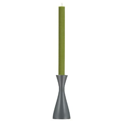 Medium Gunmetal Grey Candleholder