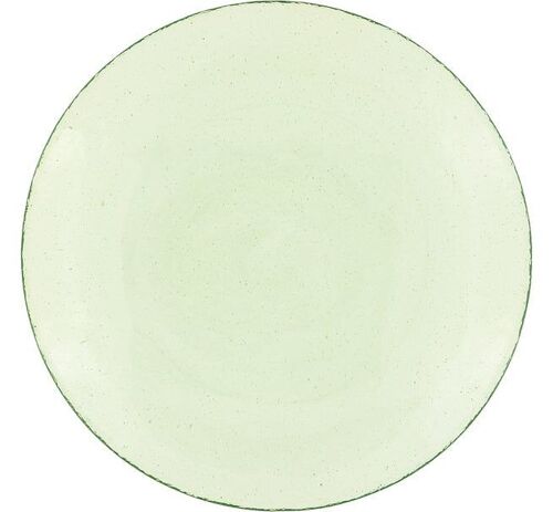 Malachite Green Handmade Large Dinner Plate