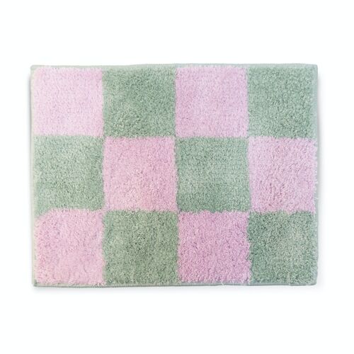 CHECKERED BATH MAT HF