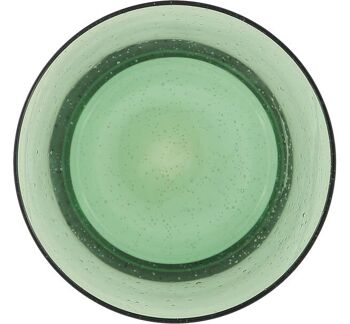 Petit bol fait main vert jade 6