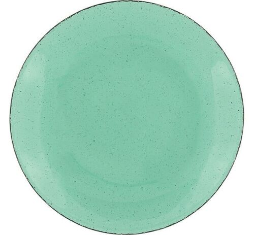 Jade Green Handmade Large Dinner Plate