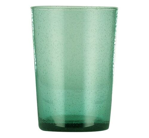 Jade Green Handmade Glass Tumbler