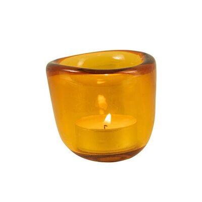 Handmade Indian Yellow Tealights x 6 Pack