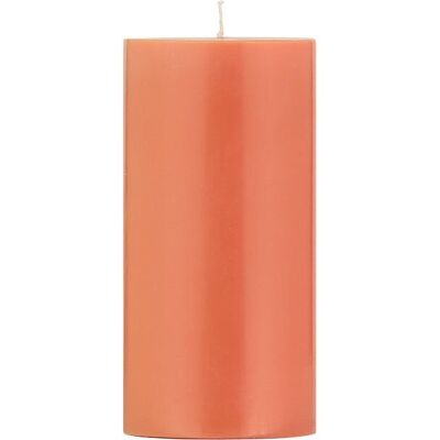 15 cm Tall SOLID Rust Pillar Candle