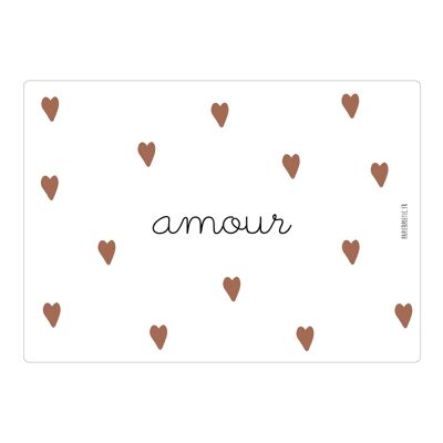 Carte “Cœur D’amour”