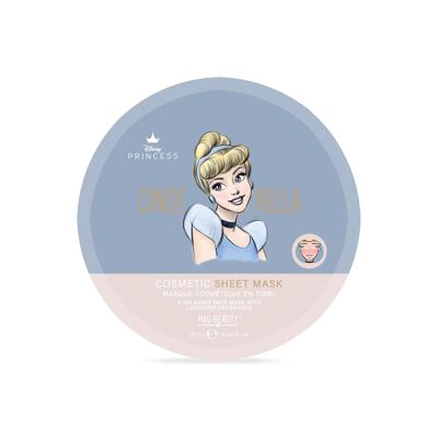 Mad Beauty Disney Pure Princess Cenerentola maschera cosmetica in tessuto