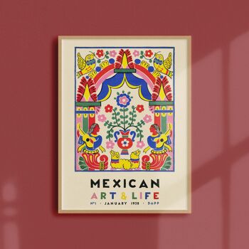 Affiche 30x40 - Mexican Art & life N°1 1
