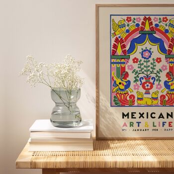 Affiche 30x40 - Mexican Art & life N°1 2