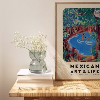 Affiche 30x40 - Mexican Art & life N°3 2