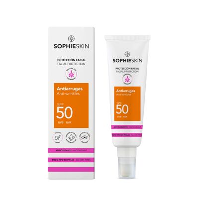 SPF50 ANTI-FALTEN-GESICHTS-SONNENCREME - 50 ml