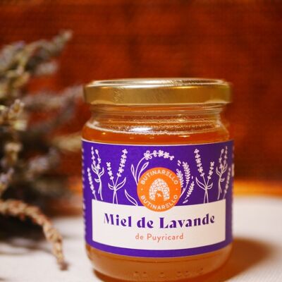 Organic Lavender Honey - Puyricard - Liquid - 250gr