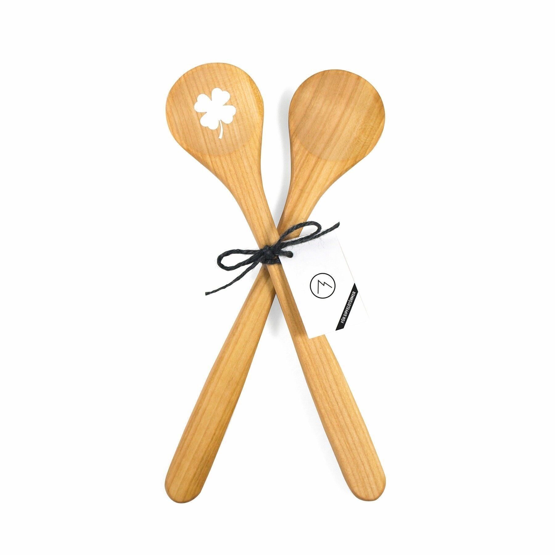 Posate da insalata quadrifoglio