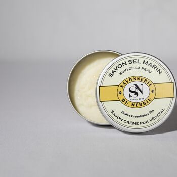 Savon soin sel marin - savon crème 2