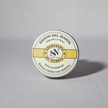 Savon soin sel marin - savon crème 3