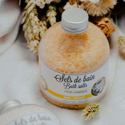 Camargue bath salts / Bath salts. Honey fragrance. 350g