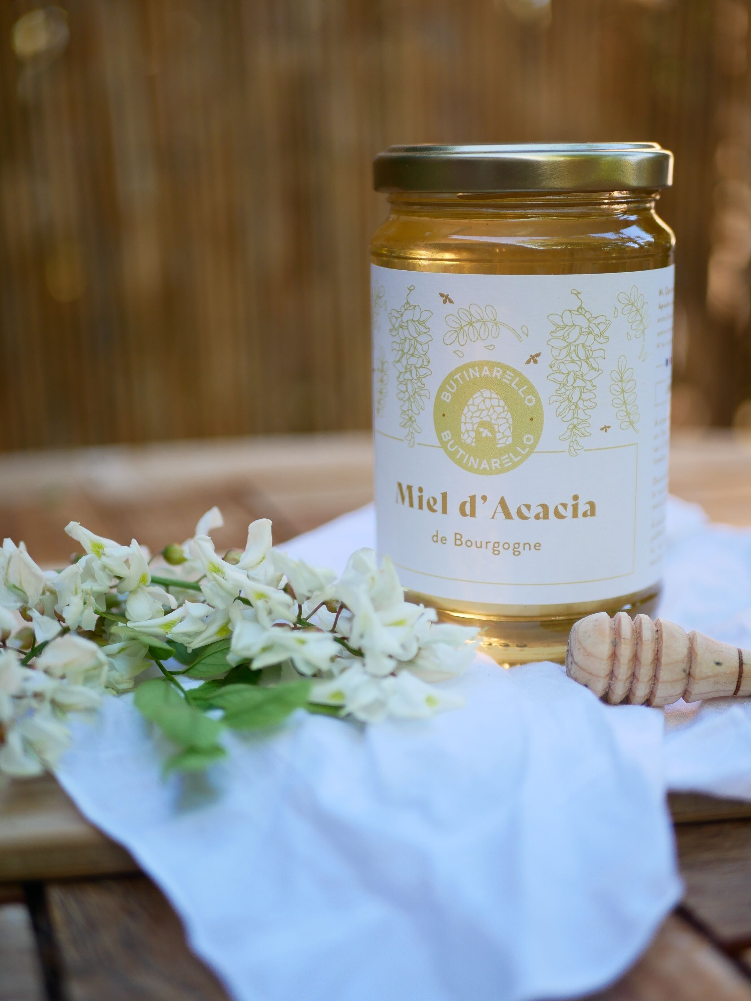 Miel d'Acacia BIO - Bourgogne - 400g