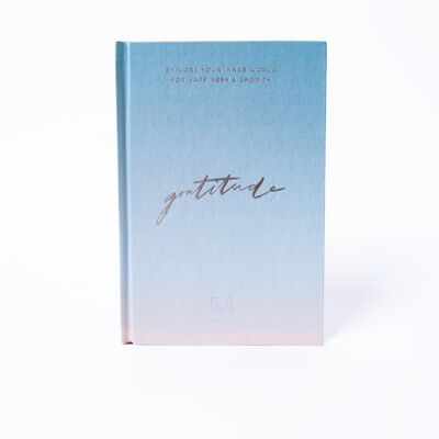 Explore Your Inner World | Gratitude Journal (blue)