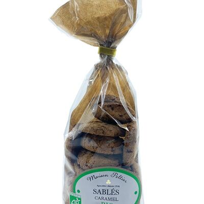 Maison Peltier Sablés au caramel au beurre salé BIO