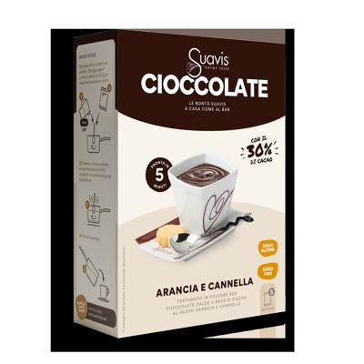 Chocolat chaud à l'orange et à la cannelle