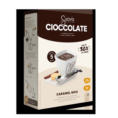 Mousse De Chocolate Caliente Con Caramelo