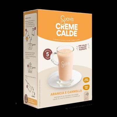 Crema Caliente de Naranja y Canela