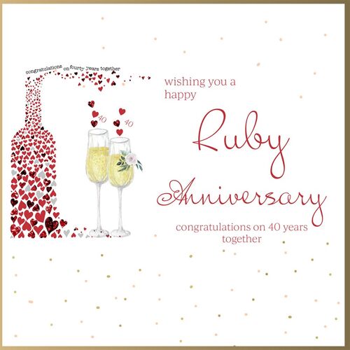 Blossom Love Ruby Anniversary