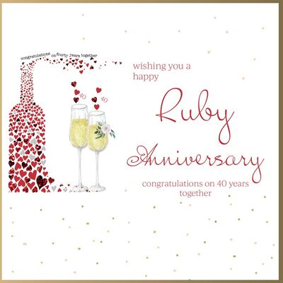 Blossom Love Ruby Anniversaire