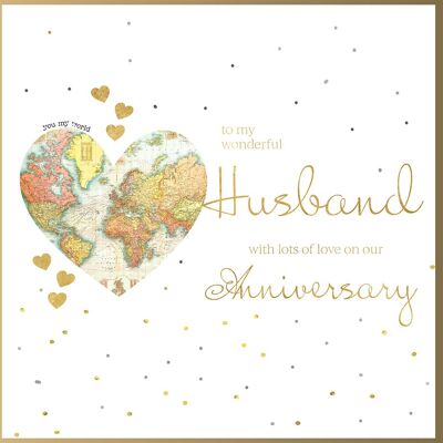 Blossom Love Ehemann-Jahrestag - Welt