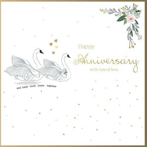 Blossom Love Swans Anniversary