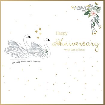 Anniversaire de Blossom Love Swans 1