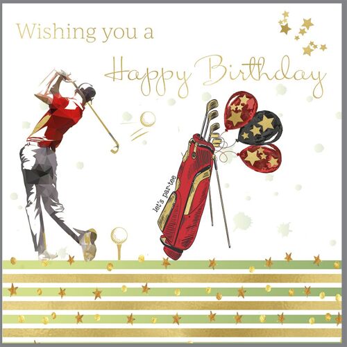 Domino Happy Birthday Golf