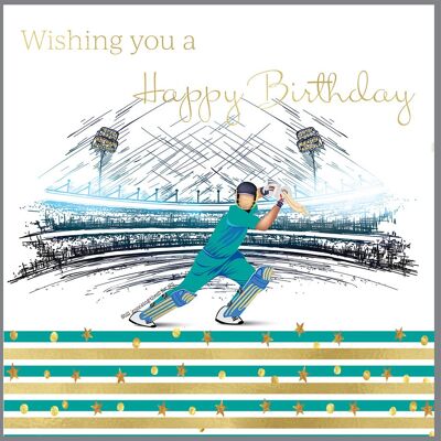 Domino joyeux anniversaire cricket