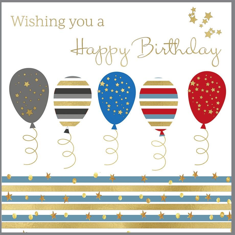 Domino Buon Compleanno Palloncini