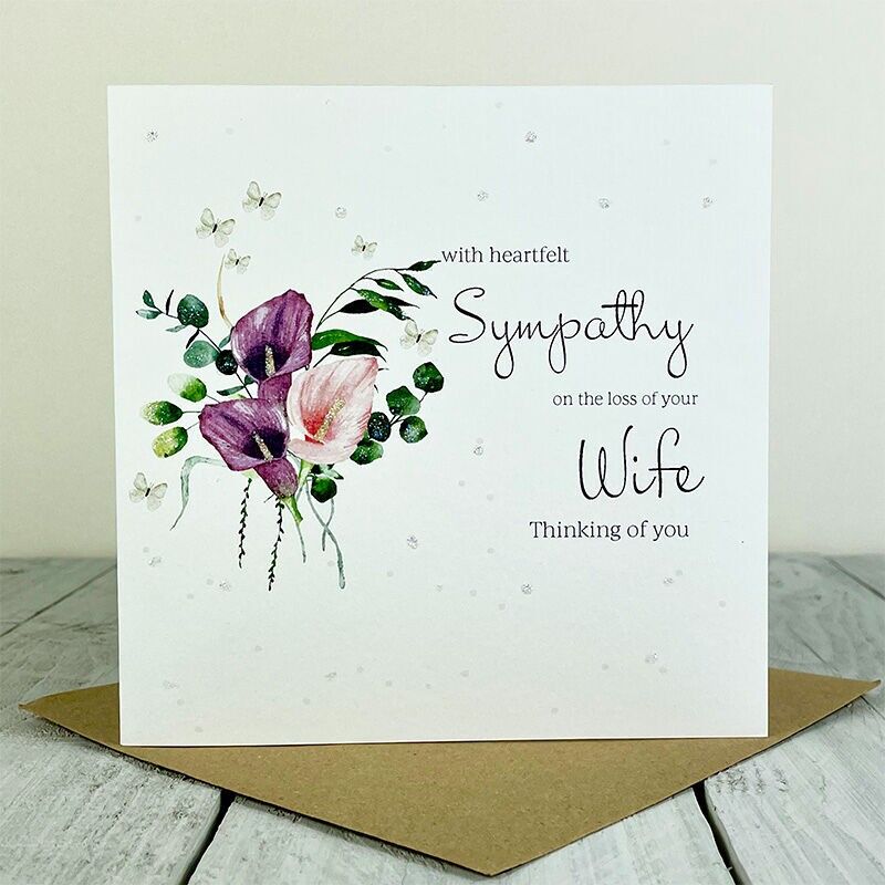 Mitgefühl für die Ehefrau