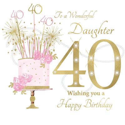 Alter 40 Tochter