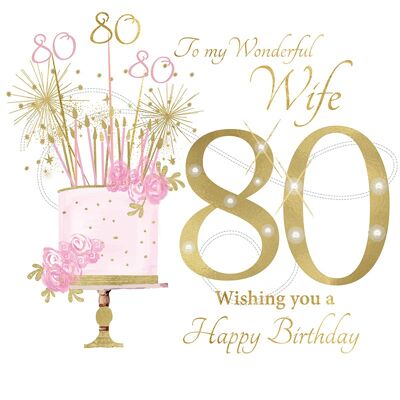 80 ans Épouse